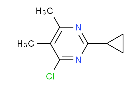 4-氯-2-环丙基-5,6-二甲基嘧啶