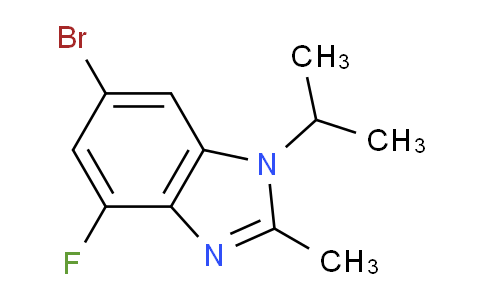 6-溴-4-氟-1-异丙基-2-甲基-1H-苯并[d]咪唑