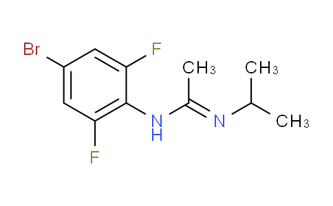 N-(4-溴-2,6-二氟苯基)-N'-(1-甲基乙基)乙脒