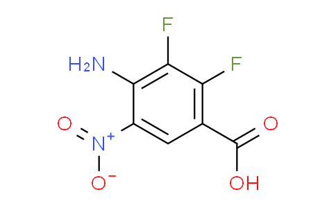 4-氨基-2,3-二氟-5-硝基苯甲酸
