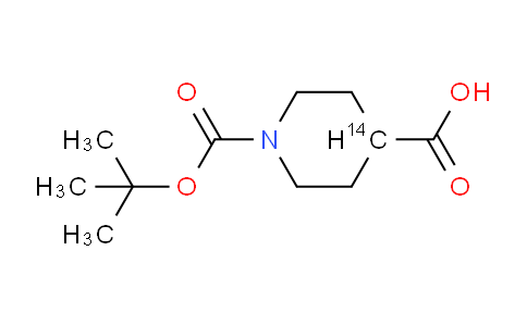 1-(tert-Butoxycarbonyl)piperidine-4-14C-carboxylic acid