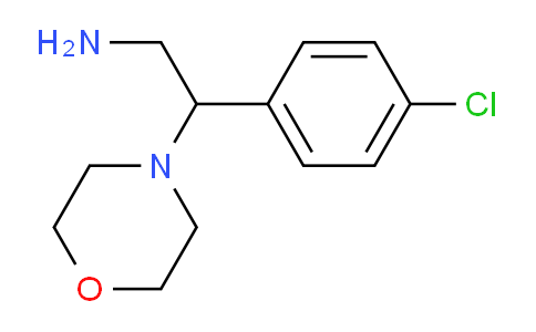 2-(4-氯苯基)-2-(嗎啉-4-基)乙烷-1-胺