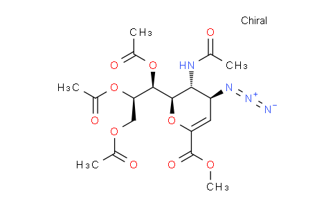 5-乙酰氨基-7,8,9-O-三乙?；?2,6-脫水-4-疊氮-3,4,5-三脫氧-D-甘油-D-半乳-2-壬烯酸甲酯
