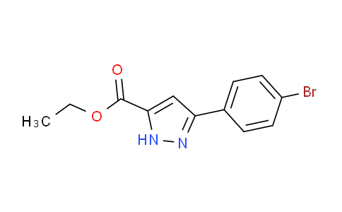 3-(4-溴苯基)-1H-吡唑-5-羧酸乙酯