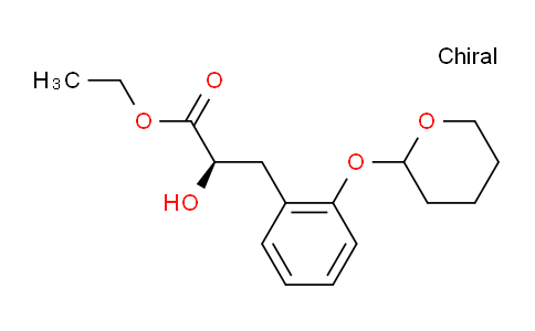 (2R)-2-羥基-3-(2-((四氫-2H-吡喃-2-基)氧基)苯基)丙酸乙酯