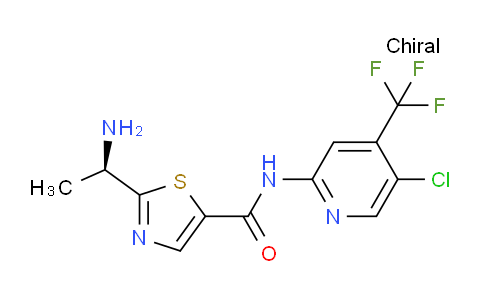 (R)-2-(1-氨基乙基)-N-(5-氯-4-(三氟甲基)吡啶-2-基)噻唑-5-甲酰胺