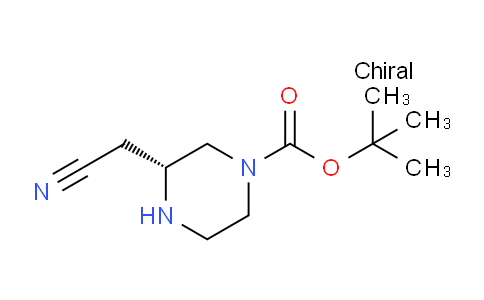 (3R)-3-(氰甲基)哌嗪-1-羧酸叔丁酯