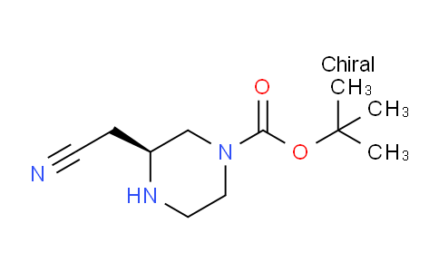 (3S)-3-(氰甲基)哌嗪-1-羧酸叔丁酯