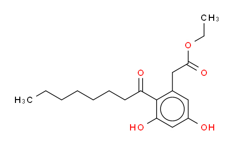 2-(3,5-二羥基-2-辛基苯基)乙酸乙酯