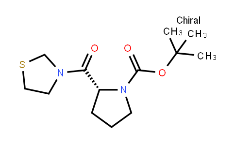 (R)-tert-butyl 2-(thiazolidine-3-carbonyl)pyrrolidine-1-carboxylate