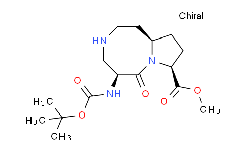 (5S,8S,10AR)-5-((叔丁氧基羰基)氨基)-6-氧代十氫吡咯并[1,2-A][1,5]二氮雜辛-8-羧酸甲酯
