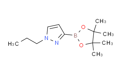 1-丙基-3-(4,4,5,5-四甲基-1,3,2-二氧苯甲醛-2-基)-1H-吡唑