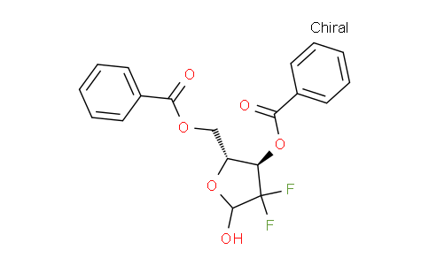 ((2R,3R)-3-(Benzoyloxy)-4,4-difluoro-5-hydroxytetrahydrofuran-2-yl)methyl benzoate