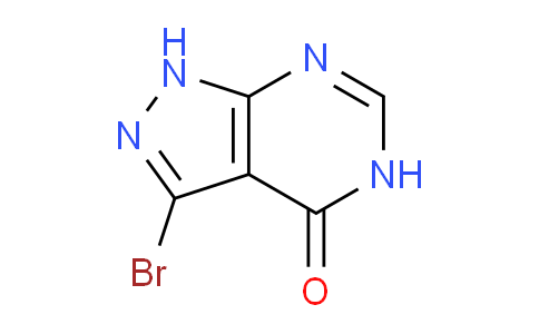 3-溴-1,5-二氫-4H-吡唑并[3,4-D]嘧啶-4-酮