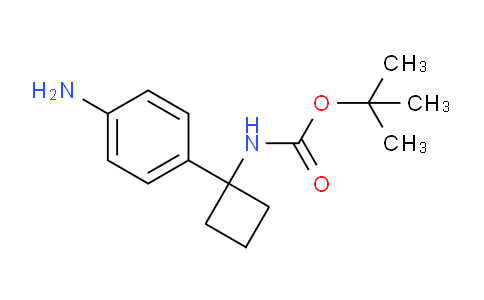 [1-(4-氨基苯基)-環(huán)丁基]-氨基甲酸叔丁酯