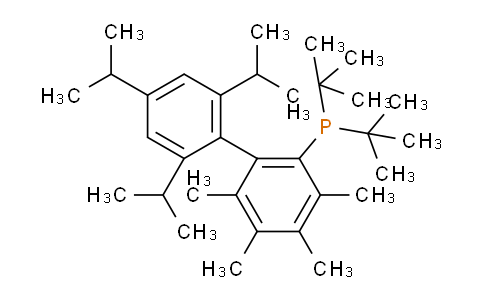 2-二叔丁基磷-3,4,5,6-四甲基-2',4',6'-三异丙基联苯