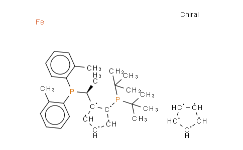 (1S)-1-[雙(叔丁基)膦]-2-[(1S)-1-[雙(2-甲基苯基)膦]乙基]二茂鐵