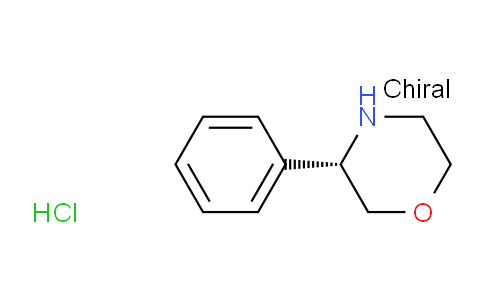 Morpholine, 3-phenyl-, hydrochloride, (3S)-