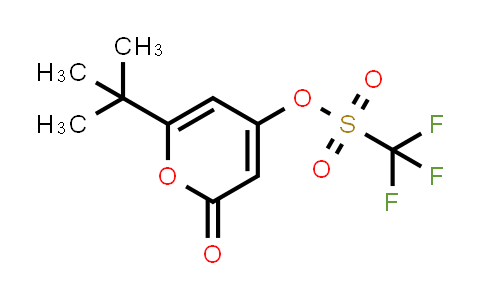 6-(tert-Butyl)-2-oxo-2H-pyran-4-yl trifluoromethanesulfonate