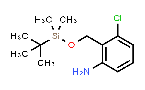 2-[{(Tert-butyldimethylsilyl)oxy}methyl]-3-chloroaniline