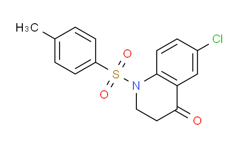 6-氯-1-(對甲苯磺?；?-2,3-二氫喹啉-4-酮