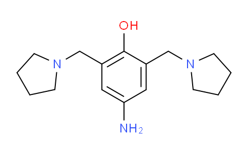 4-氨基-2,6-雙(吡咯烷-1-甲基)苯酚