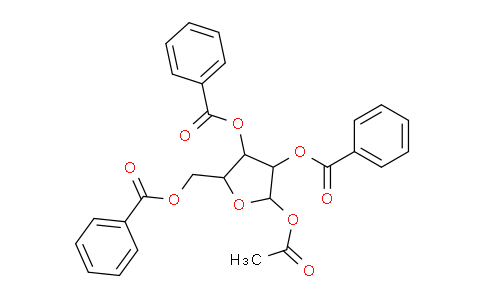 (5-acetyloxy-3,4-dibenzoyloxy-oxolan-2-yl)methyl benzoate