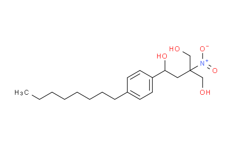 2-羥甲基-2-硝基-4-(4-辛基苯基)-1,4-丁二醇