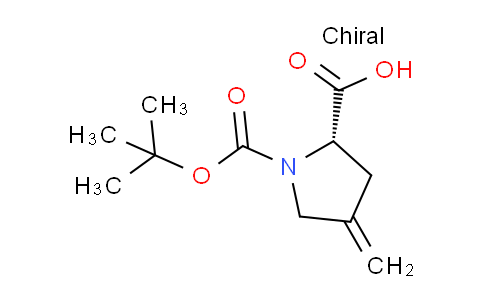 (S)-1-(叔丁氧羰基)-4-亞甲基吡咯烷-2-羧酸