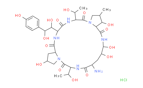 1-[(4R,5R)-4,5-二羥基-L-鳥氨酸]棘白菌素B鹽酸鹽