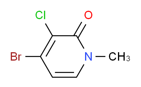 4-溴-3-氯-1-甲基吡啶-2(1H)-酮