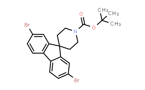 Tert-butyl 2,7-dibromospiro[fluorene-9,4'-piperidine]-1'-carboxylate