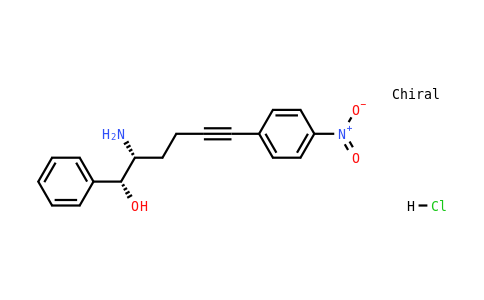 (1R,2R)-2-氨基-6-(4-硝基苯基)-1-苯基-5-炔-1-羟基盐酸盐