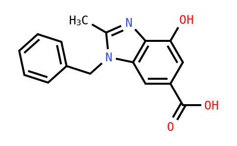 1-苄基-4-羟基-2-甲基-1H-苯并[d]咪唑-6-羧酸