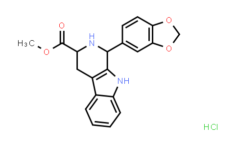 顺式-(1R,3R)-1,2,3,4-四氢-1-(3,4-亚甲二氧基苯基)-9H-吡啶并[3,4-B]吲哚-3-羧酸甲酯盐酸盐