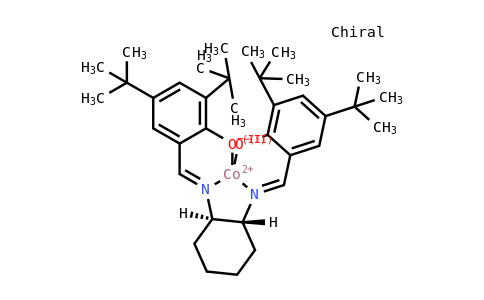 (R,R)-(-)-N,N'-双(3,5-二叔丁基亚水杨基)-1,2-环己基二胺钴