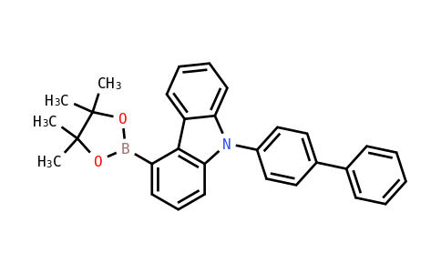 9-Biphenyl-4-YL-4-(4,4,5,5-tetramethyl-[1,3,2]dioxaborolan-2-YL)-9H-carbazole