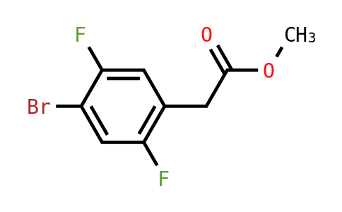 2-(4-溴-2,5-二氟苯基)乙酸甲酯