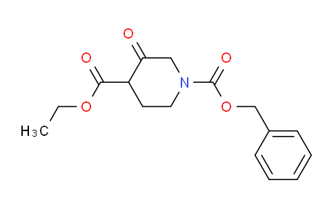 1-芐基 4-乙基 3-氧代哌啶-1,4-二羧酸酯