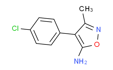 4-(4-氯苯基)-3-甲基異噁唑-5-胺