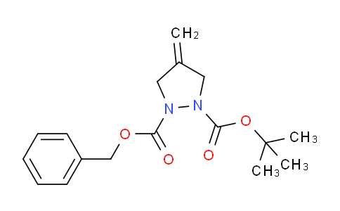 1-Boc-2-cbz-4-亞甲基吡唑烷