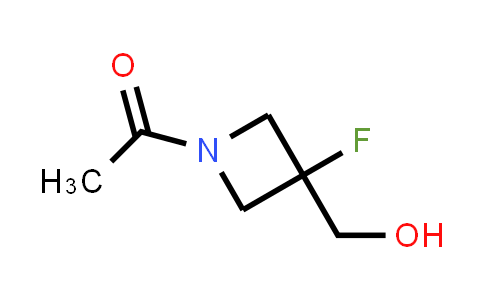 1-[3-Fluoro-3-(hydroxymethyl)azetidin-1-yl]ethan-1-one