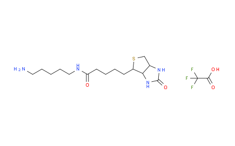 N-(5-氨基戊基)-5-((3aS,4S,6aR)-2-氧代六氫-1H-噻吩并[3,4-d]咪唑-4-基)戊酰胺 三氟乙酸鹽