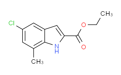 5-氯-7-甲基-1h-吲哚-2-羧酸乙酯
