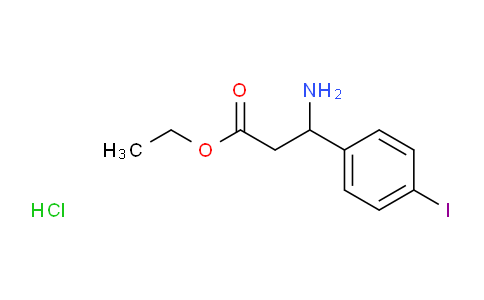 3-氨基-3-(4-碘苯基)丙酸乙酯盐酸盐