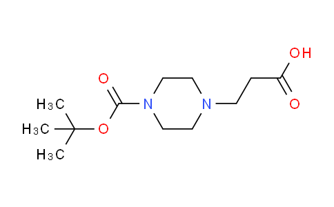 3-(1-叔丁氧羰基哌嗪-4-YL)丙酸