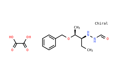 N'-((2S,3S)-2-(芐氧基)戊-3-基)甲酰肼草酸鹽