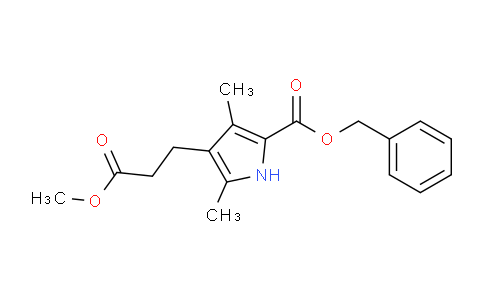 5-(芐氧羰基)-2,4-二甲基-3-吡咯丙酸甲酯