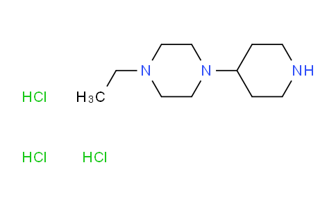 1-乙基-4-哌啶-4-基哌嗪三鹽酸鹽