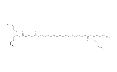 二戊二酸二(1-丁基戊基)癸烷-1,10-二酯